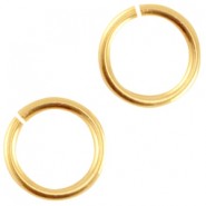 DQ metal Jumpring 8mm Gold